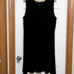 Talbots Classic Black Midi Dress